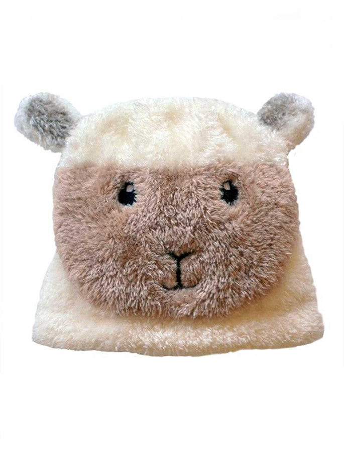 Baby Aran Sheep Hat - Natural 