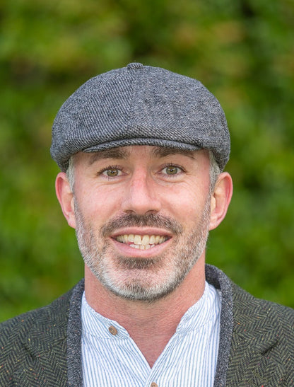 Peaky Blinders 8 Panel Cap - Green Box Check 