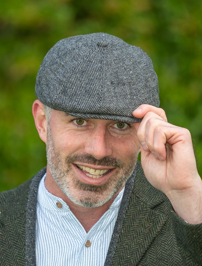 Peaky Blinders 8 Panel Cap - Green Box Check 