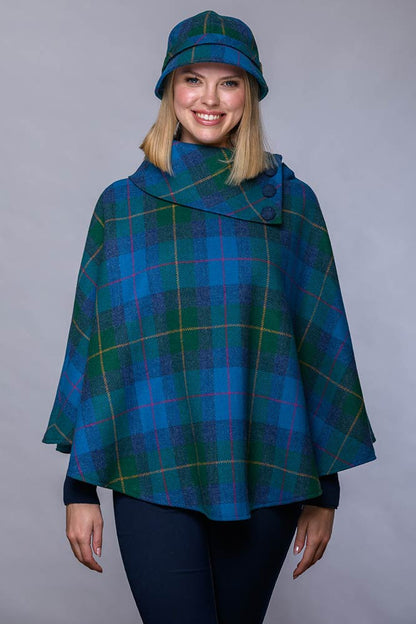 Mucros Tweed Poncho - 737