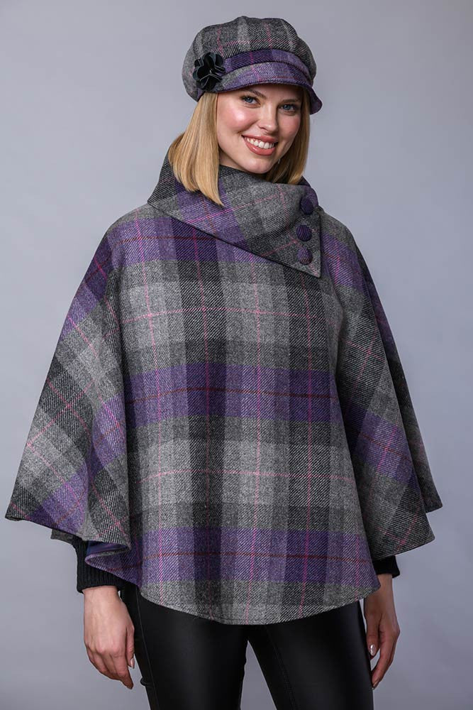 Mucros Tweed Poncho - 38