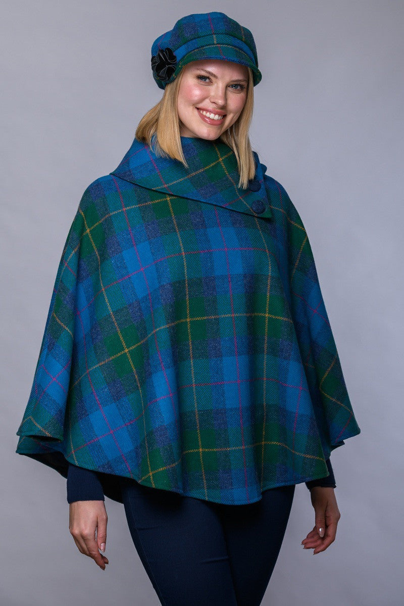 Mucros Tweed Poncho - 737