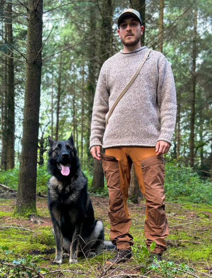 Roll Neck Sweater - Fisherman Sweater
