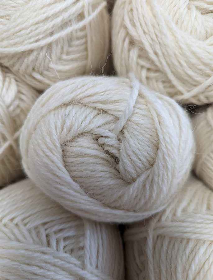  Knitting Wool - White