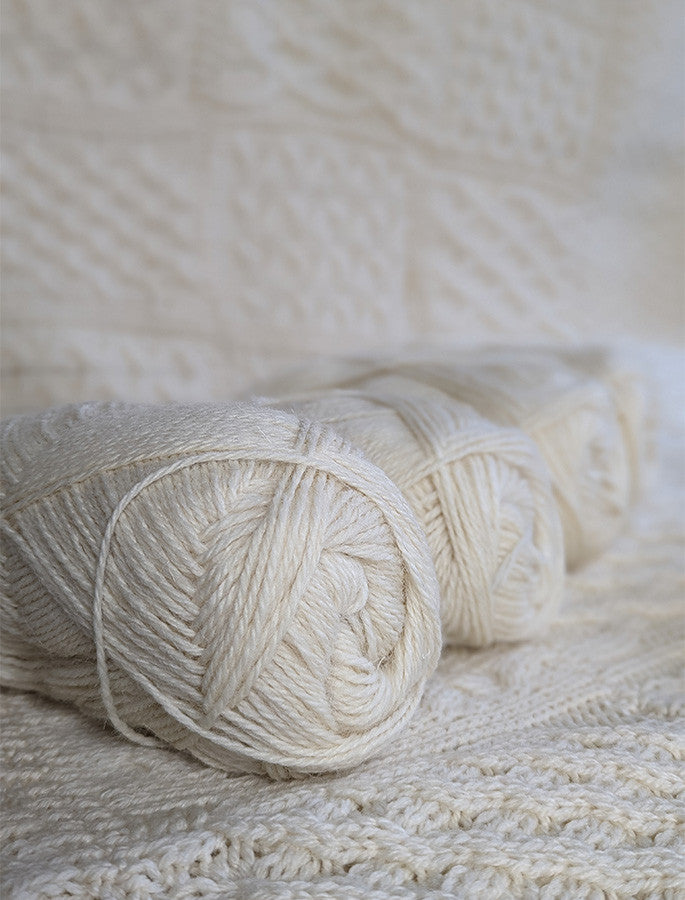  Knitting Wool - White