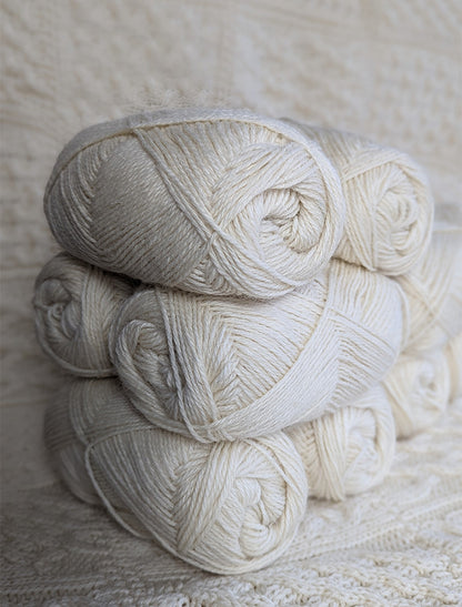  Knitting Wool - White