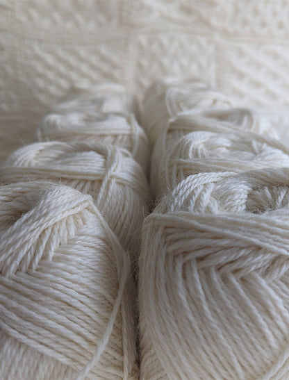  Knitting Wool - White