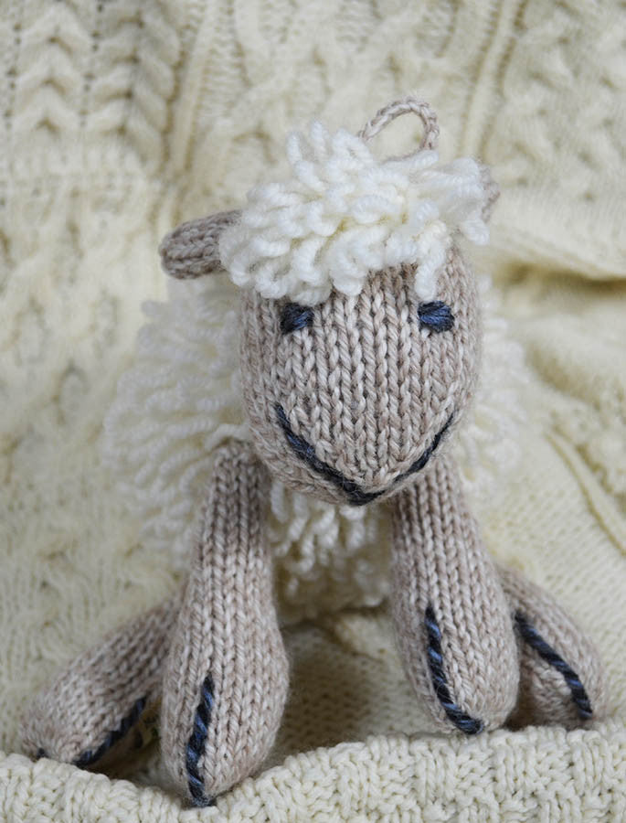 Aran Wool Sheep Teddy