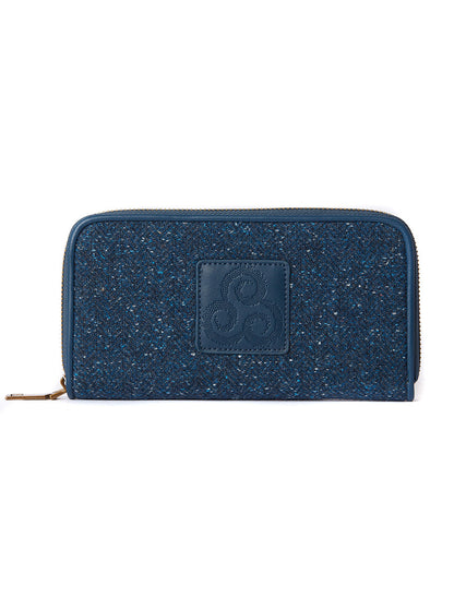 Kerry Tweed Traditional Purse - Midnight Blue 