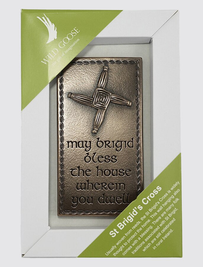 Irish Bronze St Brigid&