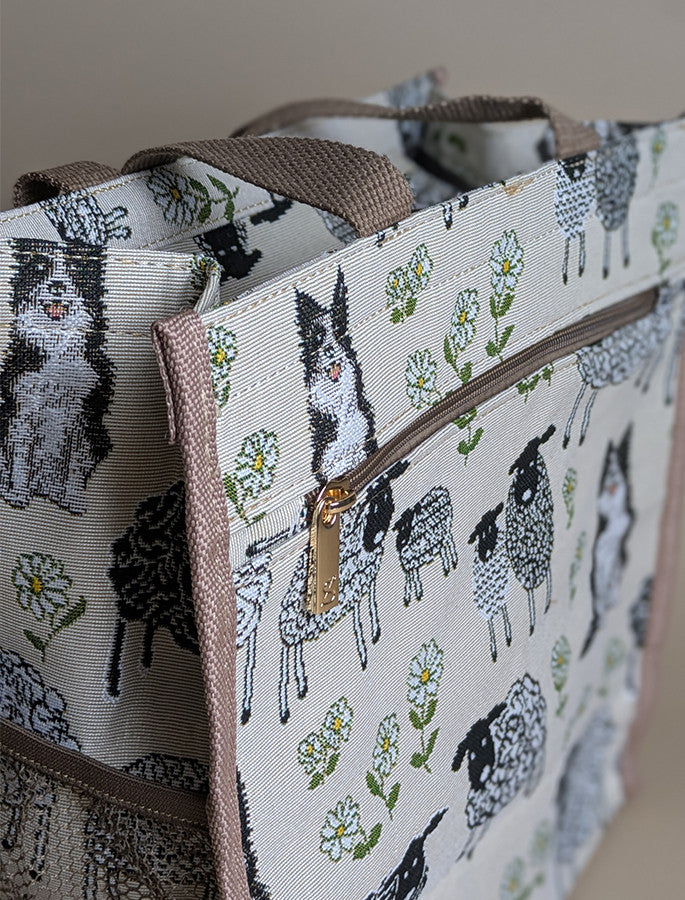 Shopper Sheep &amp; Collie bag