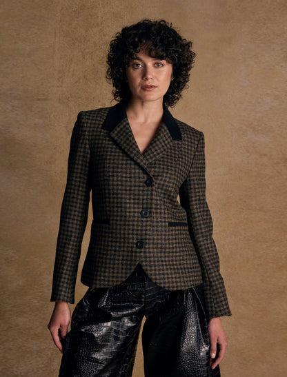 Sasha Tweed Blazer - Earth Check 