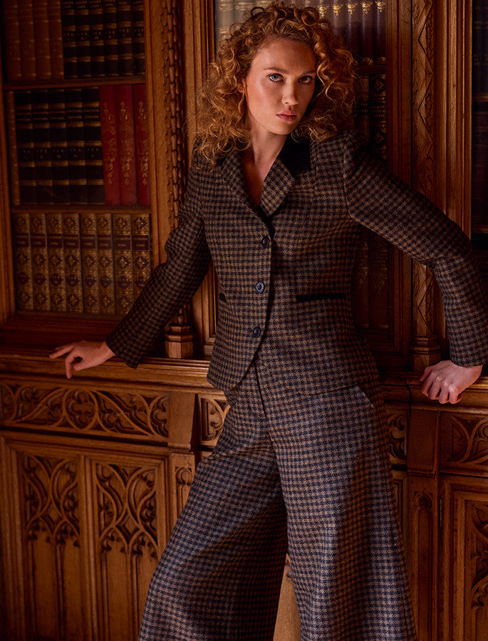 Sasha Tweed Blazer – Weavers of Ireland