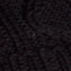Ladies Aran Super Soft Merino Wool Hat - Black 