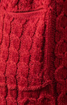 Aran Shawl Wrap with Pockets – Chillipepper 