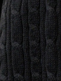 Hooded Scarf Shawl - Black 