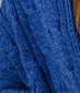 Hooded Scarf Shawl - Blue Marl 