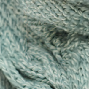 Ladies Aran Merino Buff - Seaform Green 