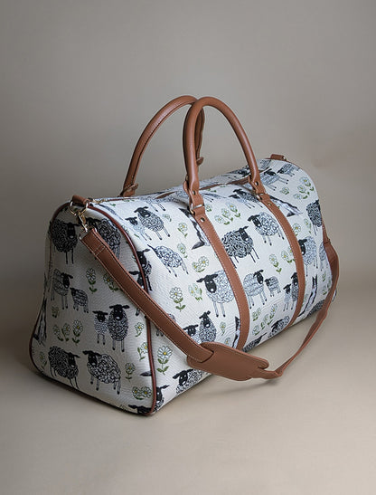Irish Sheep &amp; Collie Weekender Bag