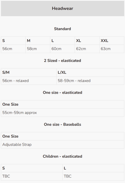 Size Guide