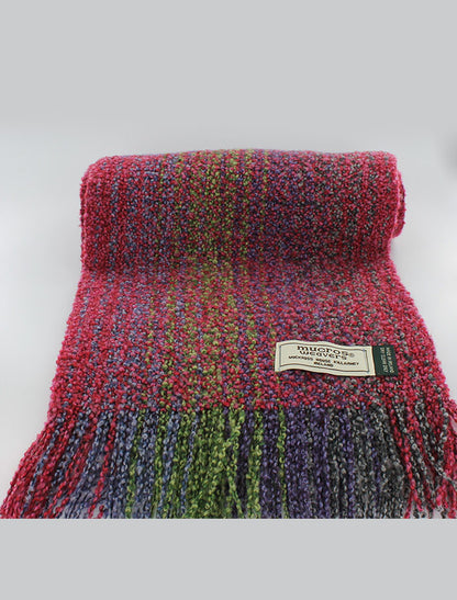 Skellig Scarf - Multi Red