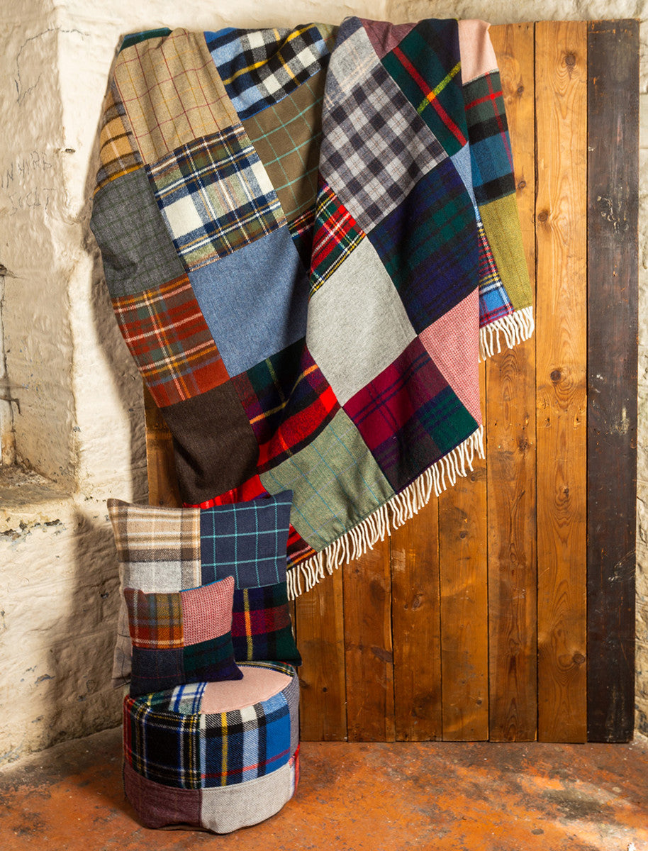 Multi-Panel Lifestyle Patchwork Throw - Traditional 