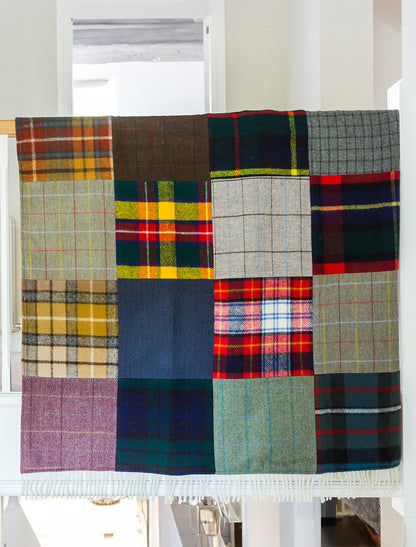 Multi-Panel Lifestyle Patchwork Throw - Traditional 