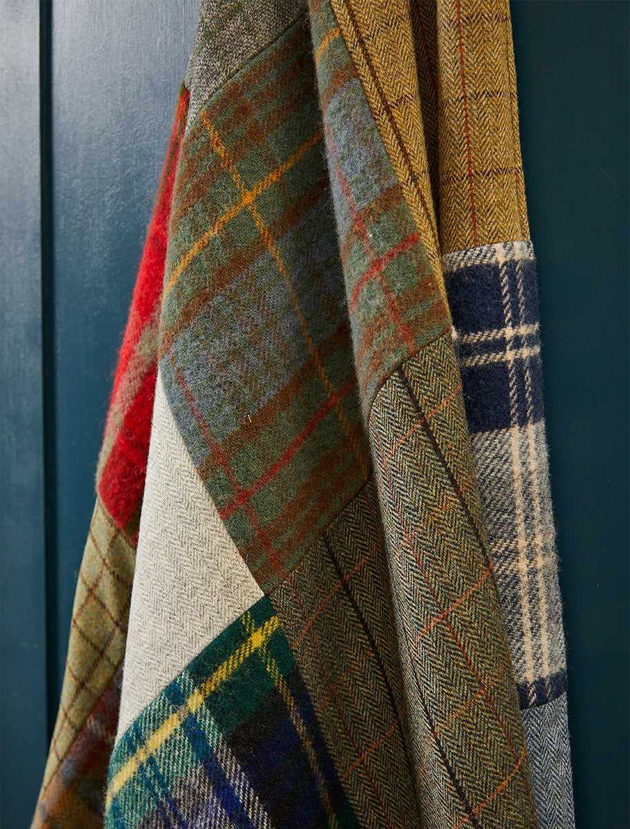 Multi-Panel Lifestyle Patchwork Throw - Traditional 