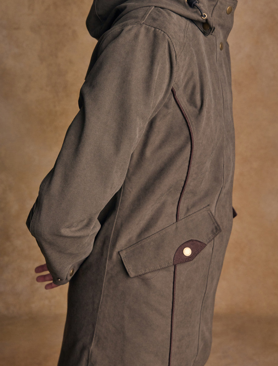 Una Ladies Waterproof Coat - Olive 