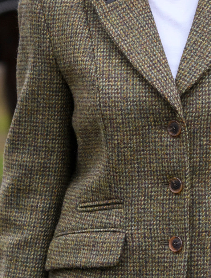 Darkhedge Ladies Fitted Tweed Jacket - Heath | Weavers of Ireland