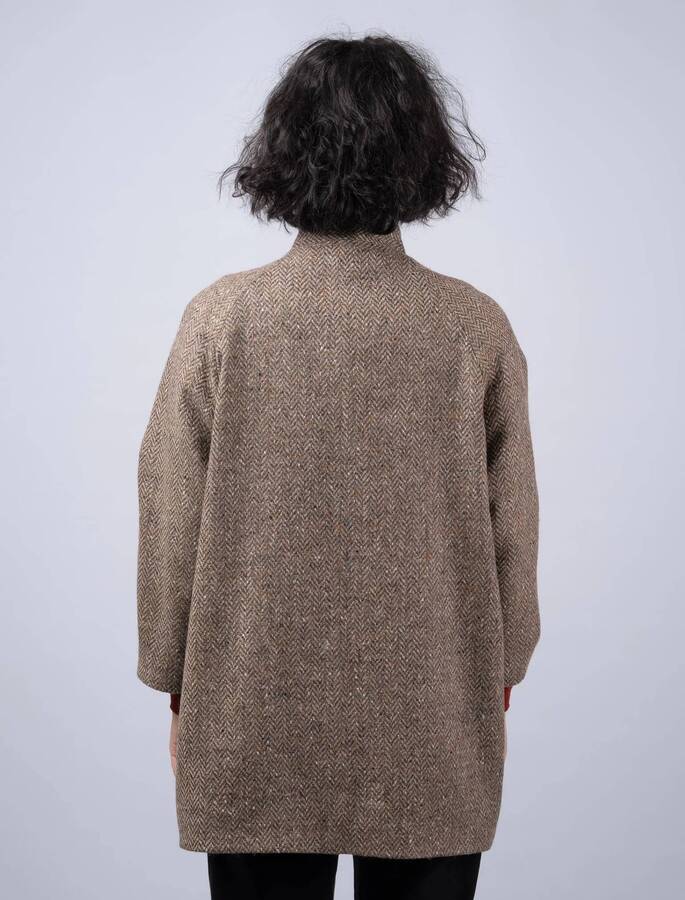 Women's Tweed Cape Coat – Weavers of Ireland
