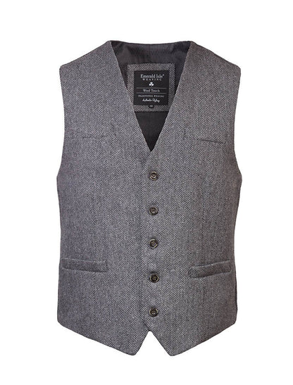 Emerald Waistcoat - Grey 