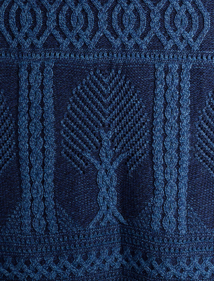 Fairy Tree Celtic Throw - Midnight 