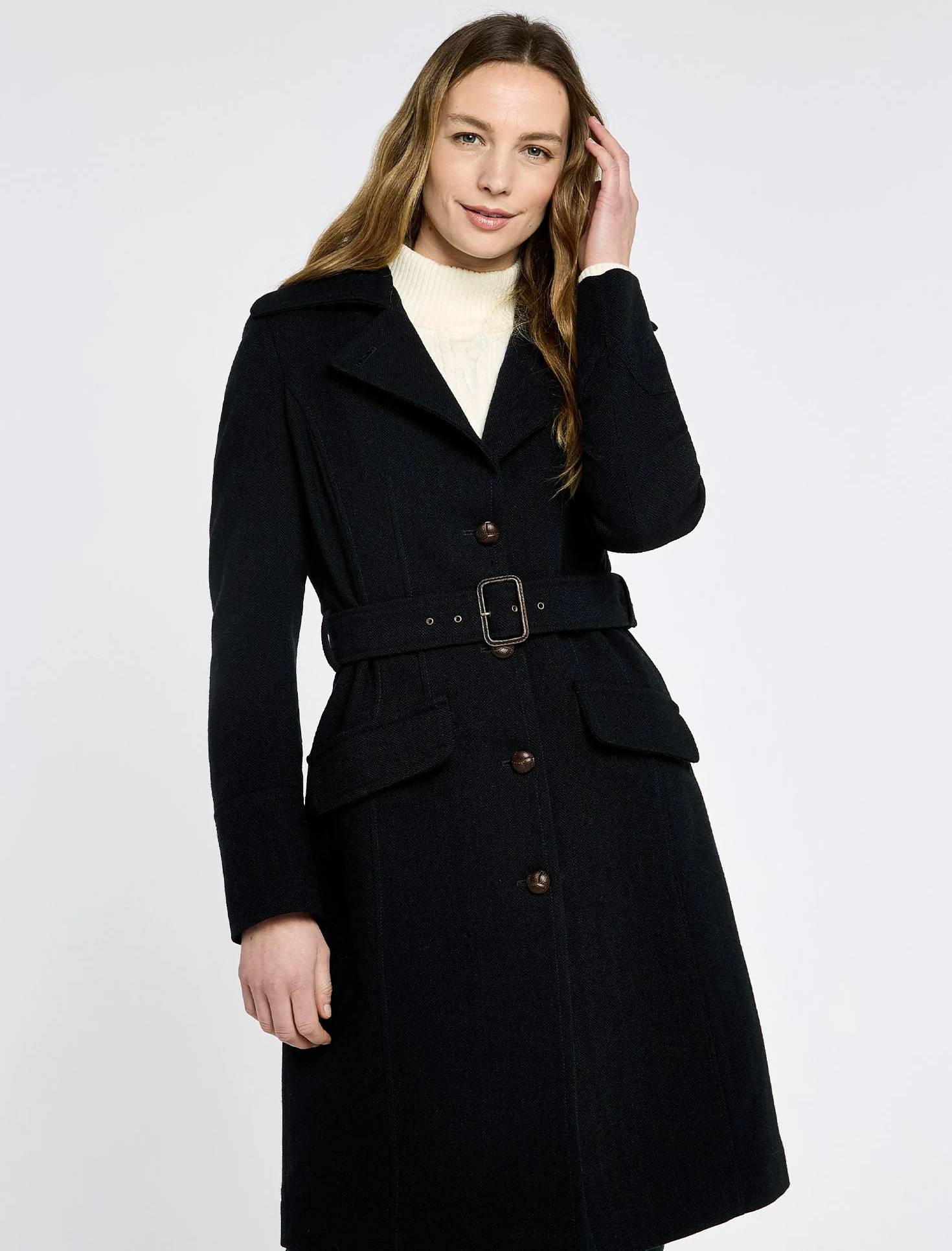 Brookvale Fitted Tweed Coat – Weavers of Ireland