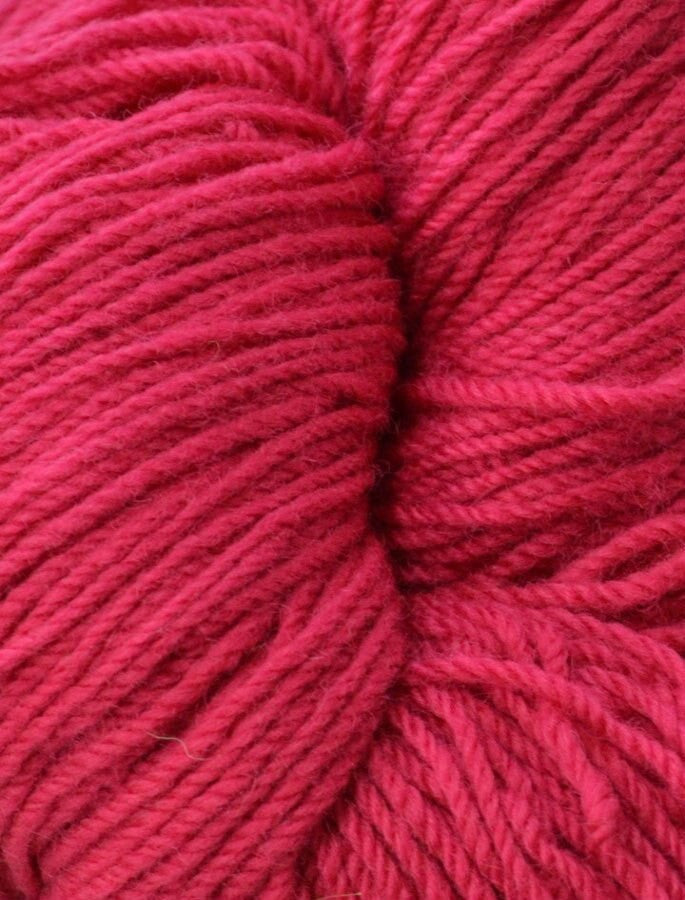 Aran Wool Knitting Hanks - Cerise