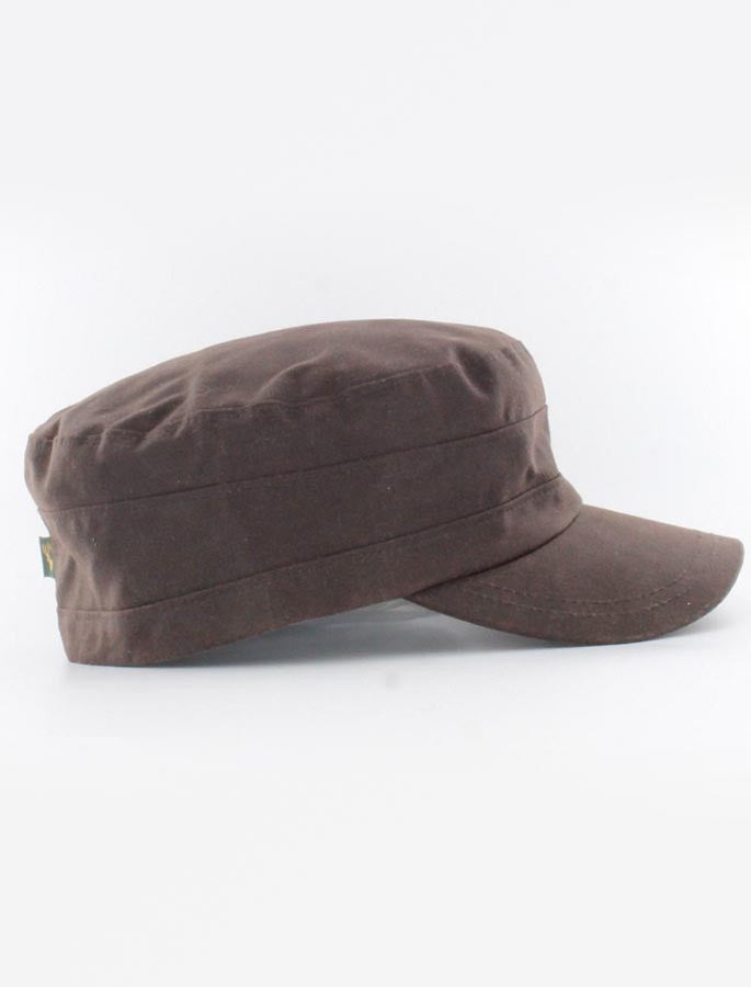 Fisherman Waxed Cap - Brown