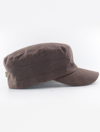 Fisherman Waxed Cap - Brown