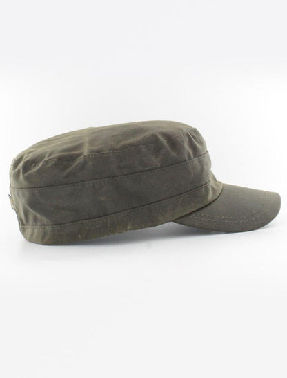 Fisherman Waxed Cap - Olive
