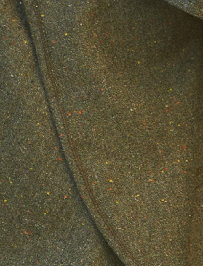 Donegal Tweed Wrap - Green Fleck 