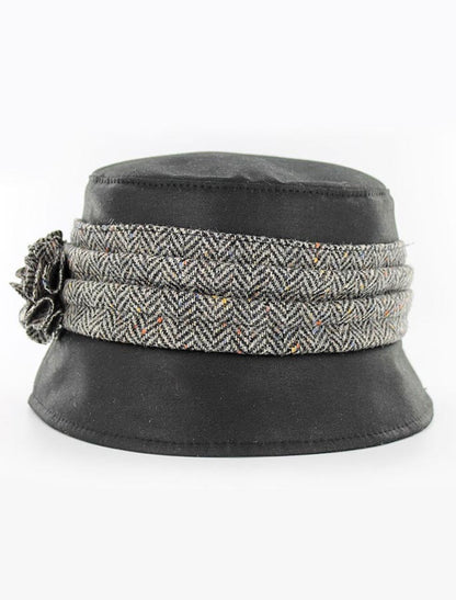 Waterproof Waxed Hat - Black 