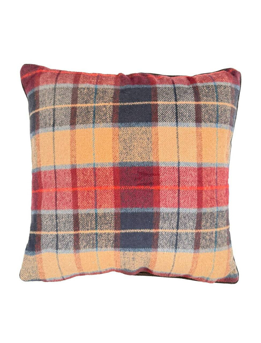 Red Tweed Cushion Cover