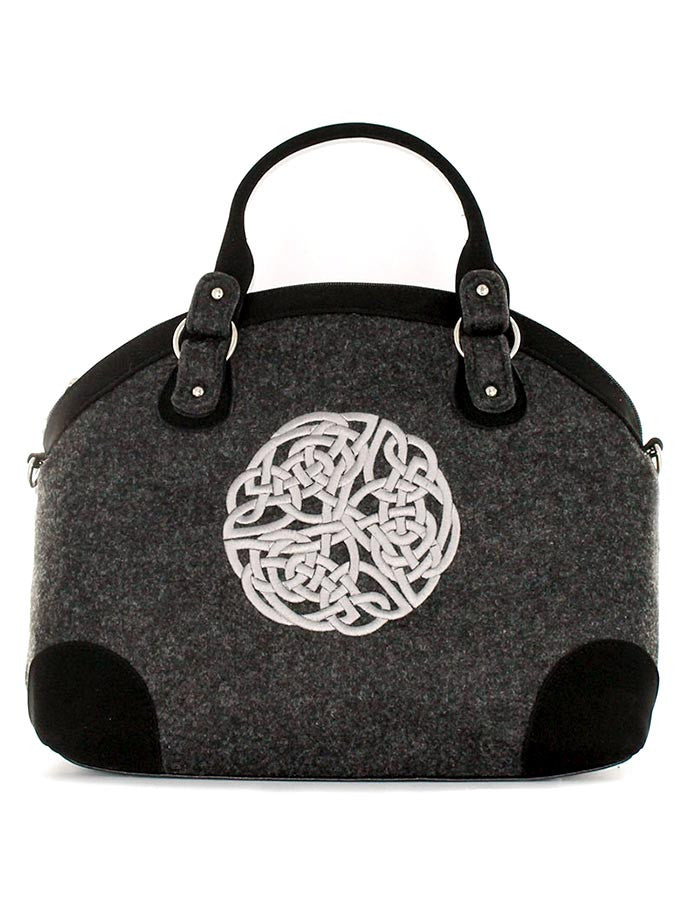 Celtic Tote Bag - Black with Silver
