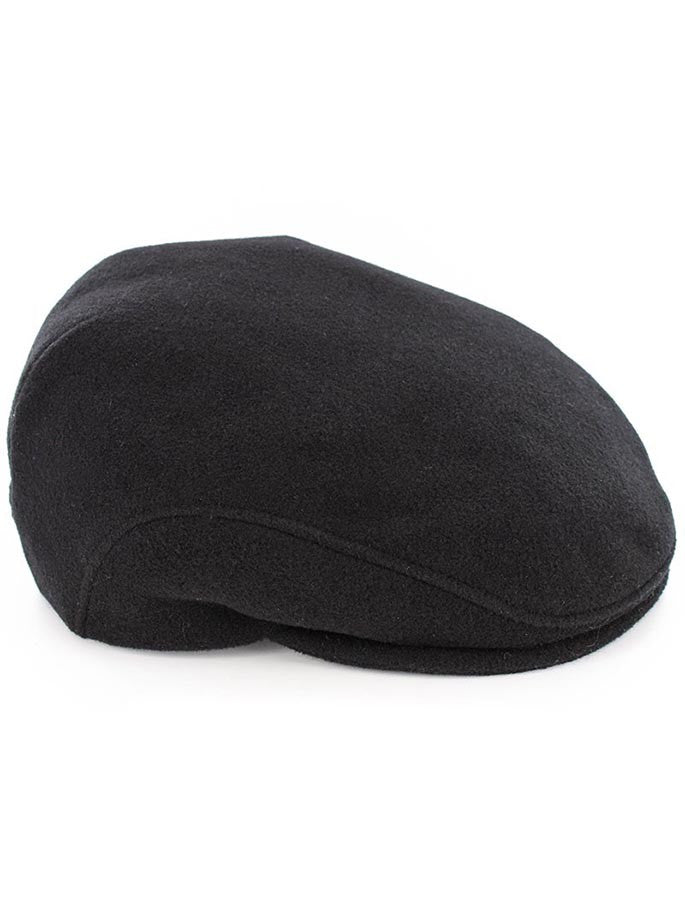 Trinity Flat Cap - Black