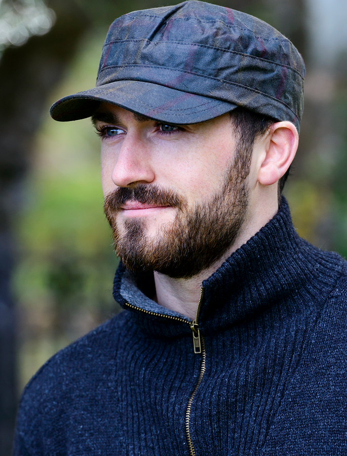 Fisherman Waxed Cap - Tartan