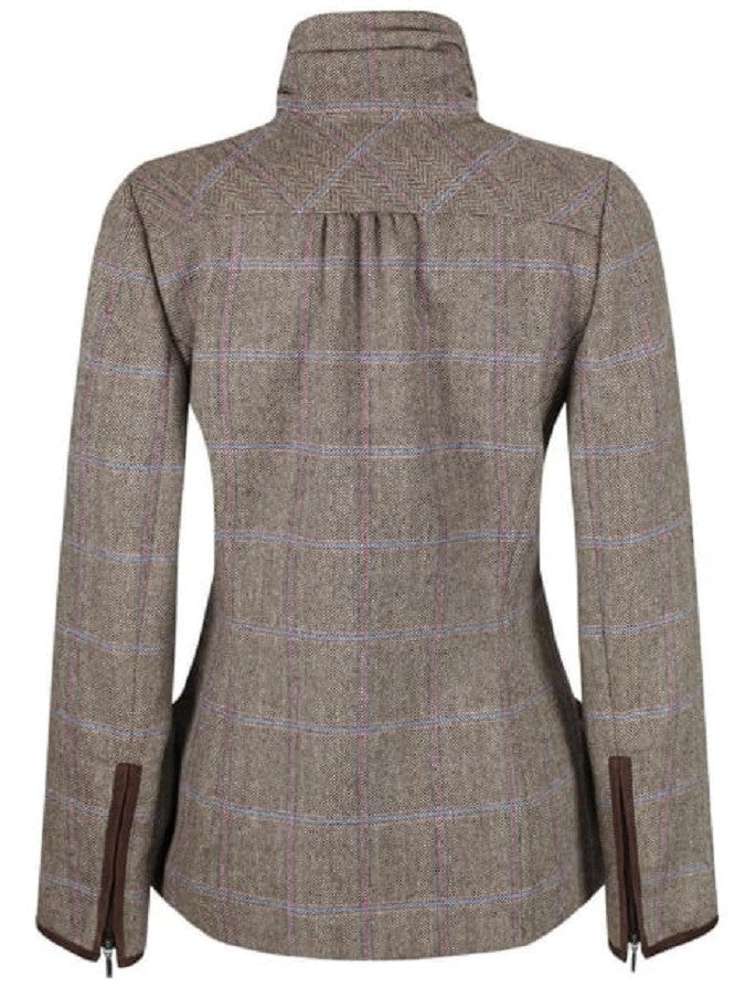Bracken Ladies Tweed Jacket - Woodrose 