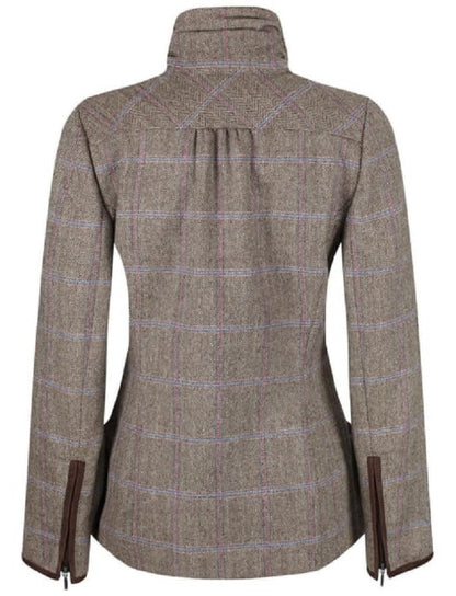 Bracken Ladies Tweed Jacket - Woodrose 